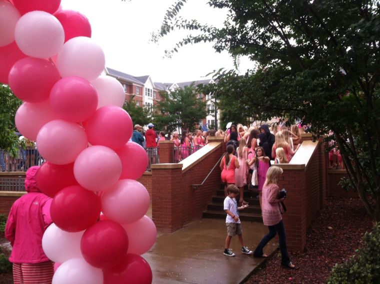 Auburn University bid day 2013